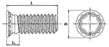Self-clinching fasteners Self-clinching fasteners