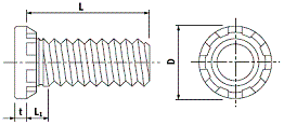 Self-clinching fasteners Self-clinching fasteners