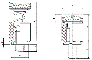 Self-clinching fasteners Self-clinching fasteners